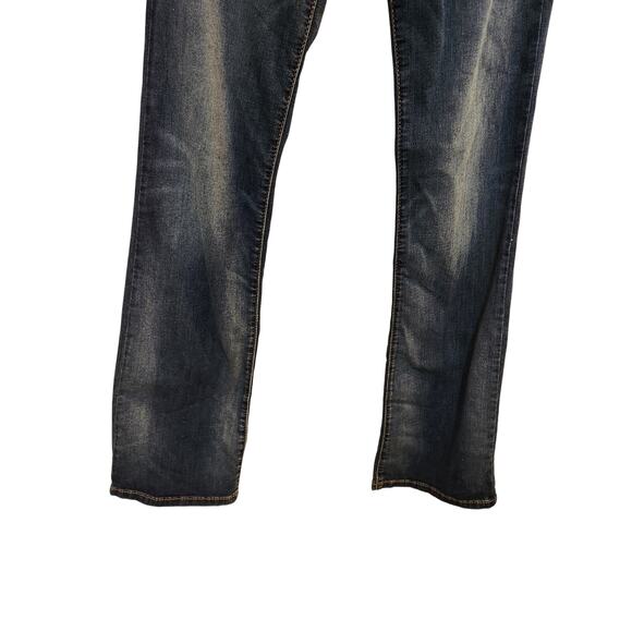 Ariat Blue Medium Wash Denim Casual Classic Low Rise Demi Bootcut Jeans Size 28L - Picture 5 of 8